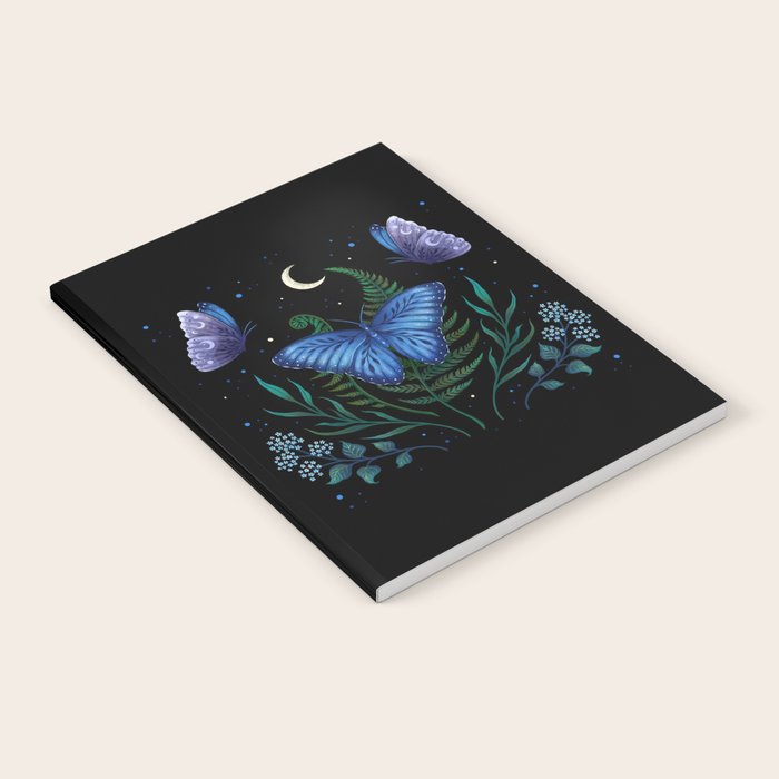 Blue Morpho Butterfly Notebook Gallery Image 2
