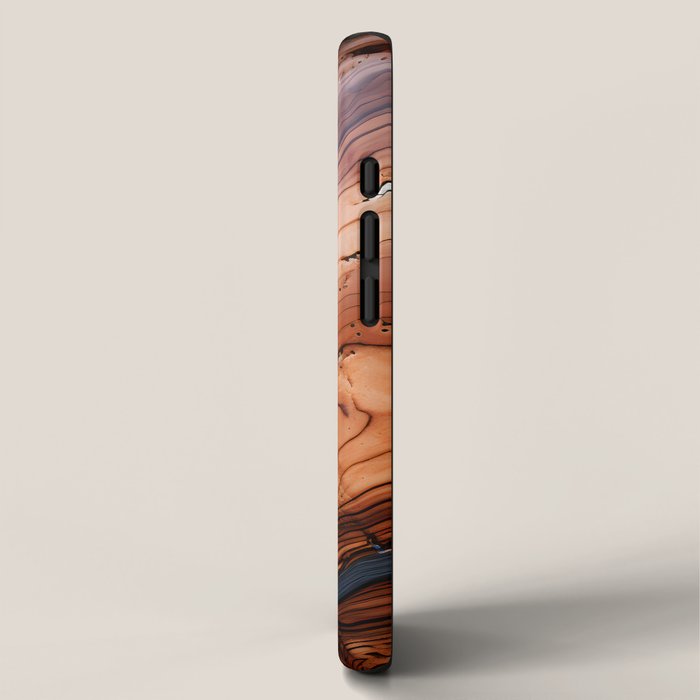 Rustic Wood Tones iPhone Case Gallery Image 2