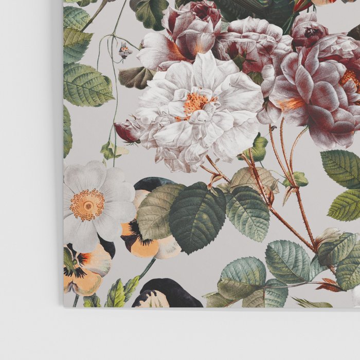 Floral Symphony with Birds Poster Gallery Image 3
