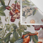 Floral Symphony with Birds Wall Tapestry Gallery Image 3