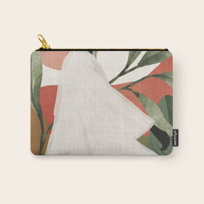 Tropical Girl 44 Carry All Pouch Gallery Image 1