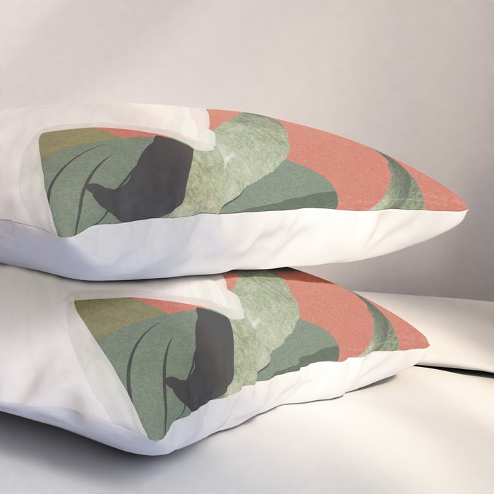 Tropical Girl 44 Pillow Sham Gallery Image 3