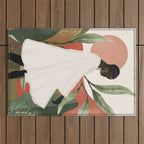 Tropical Girl 44 Outdoor Rug Gallery Image 1