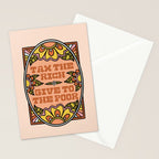 Tax the Rich Give to the Poor Stationery Card Gallery Image 2