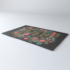 Little & Fierce on Charcoal Rug Gallery Image 3