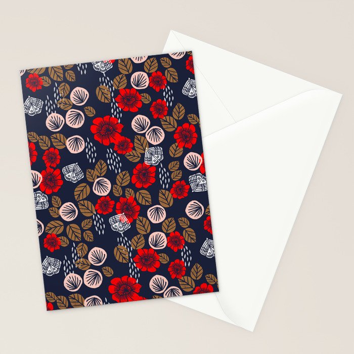 Butterflies in the Garden Stationery Card Gallery Image 2