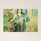 1910 Fernet Branca Liqueur Aperitif Advertisement Poster Print Welcome Mat Gallery Image 1