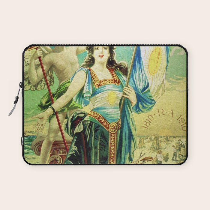 1910 Fernet Branca Liqueur Aperitif Advertisement Poster Print Laptop Sleeve Gallery Image 1