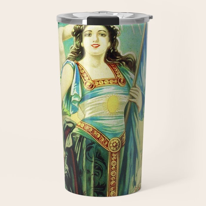 1910 Fernet Branca Liqueur Aperitif Advertisement Poster Print Travel Mug Gallery Image 1