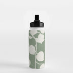 Minimal Abstract Leaves 16 Water Bottle Gallery Image 2