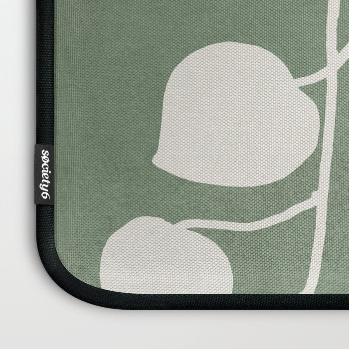Minimal Abstract Leaves 16 Laptop Sleeve Gallery Image 3