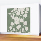Minimal Abstract Leaves 16 Wall Mural Gallery Image 2