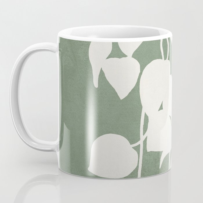 Minimal Abstract Leaves 16 Coffee Mug Gallery Image 3