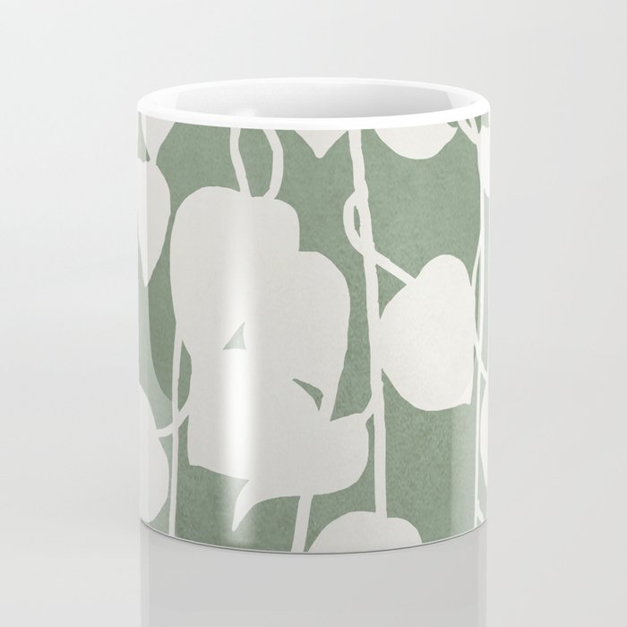 Minimal Abstract Leaves 16 Coffee Mug Gallery Image 4