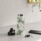 Minimal Abstract Leaves 16 Water Bottle Gallery Image 4