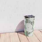 Minimal Abstract Leaves 16 Travel Mug Gallery Image 4