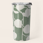 Minimal Abstract Leaves 16 Travel Mug Gallery Image 2