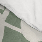 Minimal Abstract Leaves 16 Comforter Gallery Image 4