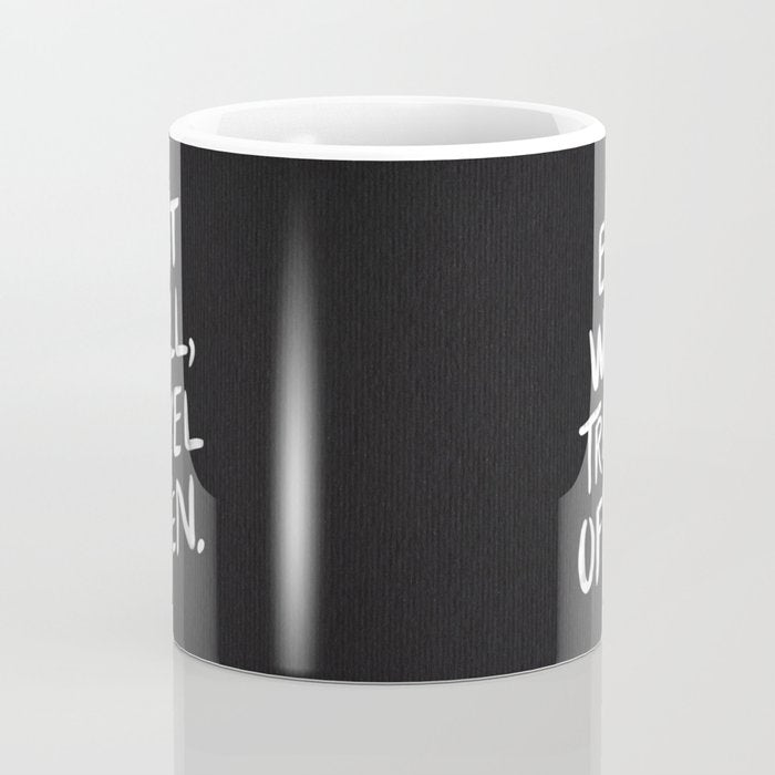 Eat Well, Travel Often Coffee Mug Gallery Image 4