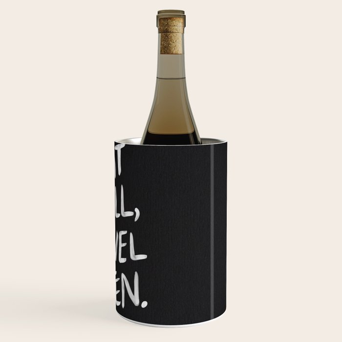Eat Well, Travel Often Wine Chiller Gallery Image 3