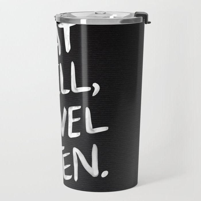 Eat Well, Travel Often Travel Mug Gallery Image 2