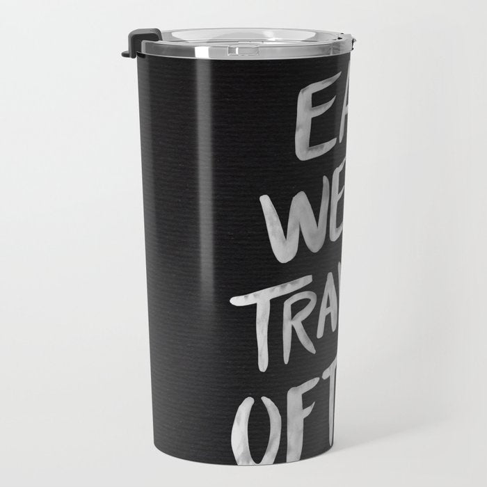 Eat Well, Travel Often Travel Mug Gallery Image 3