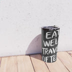 Eat Well, Travel Often Travel Mug Gallery Image 4