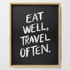 Eat Well, Travel Often Serving Tray Gallery Image 1