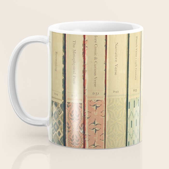 Old Books Coffee Mug Gallery Image 3