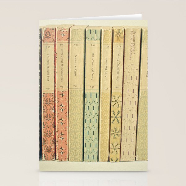 Old Books Stationery Card Gallery Image 2