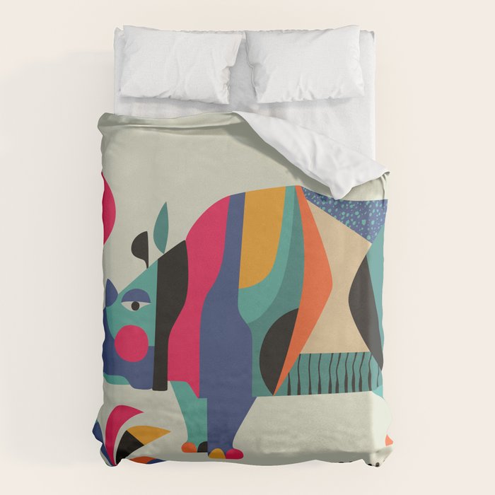 Rhino Duvet Cover Gallery Image 6
