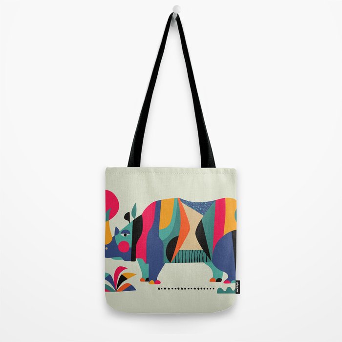 Rhino Tote Bag Gallery Image 2