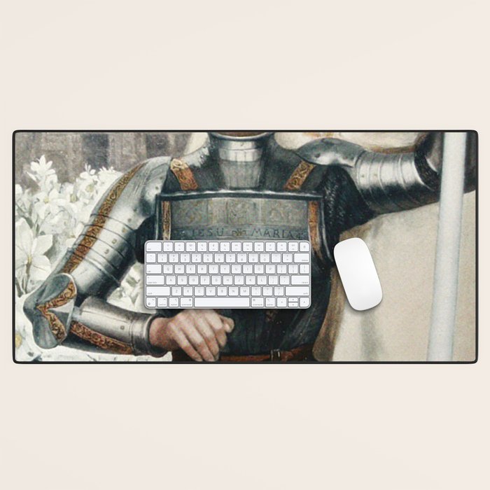 Saint Joan Of Arc Desk Mat Gallery Image 1