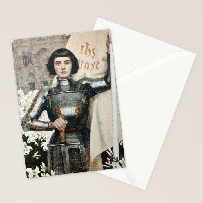 Saint Joan Of Arc Stationery Card Gallery Image 2
