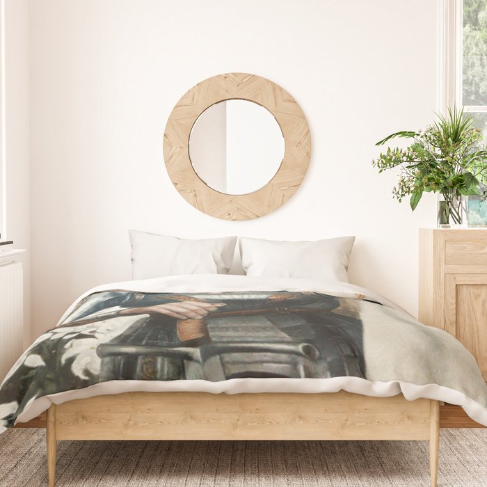 Saint Joan Of Arc Duvet Cover Gallery Image 3