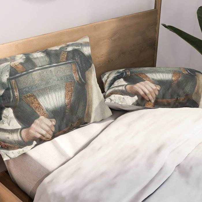 Saint Joan Of Arc Pillow Sham Gallery Image 2