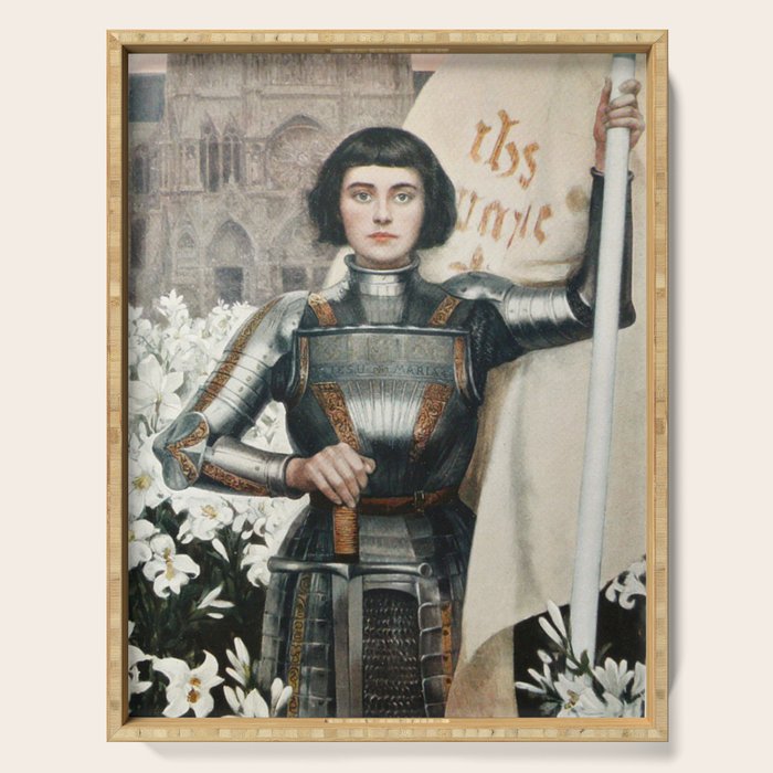 Saint Joan Of Arc Serving Tray Gallery Image 1