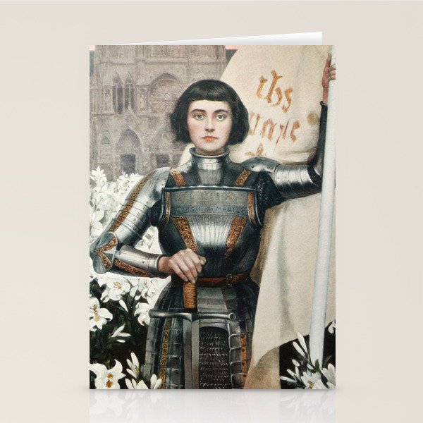 Saint Joan Of Arc Stationery Card Gallery Image 1