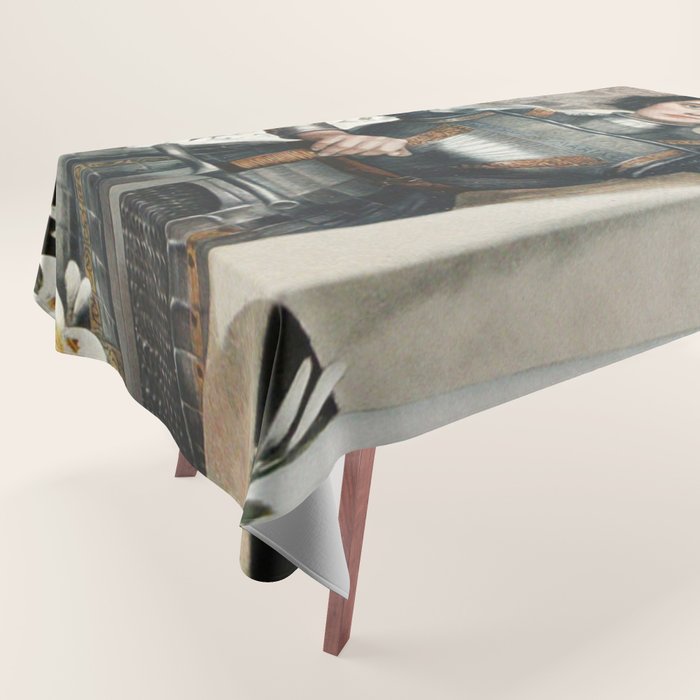 Saint Joan Of Arc Tablecloth Gallery Image 1