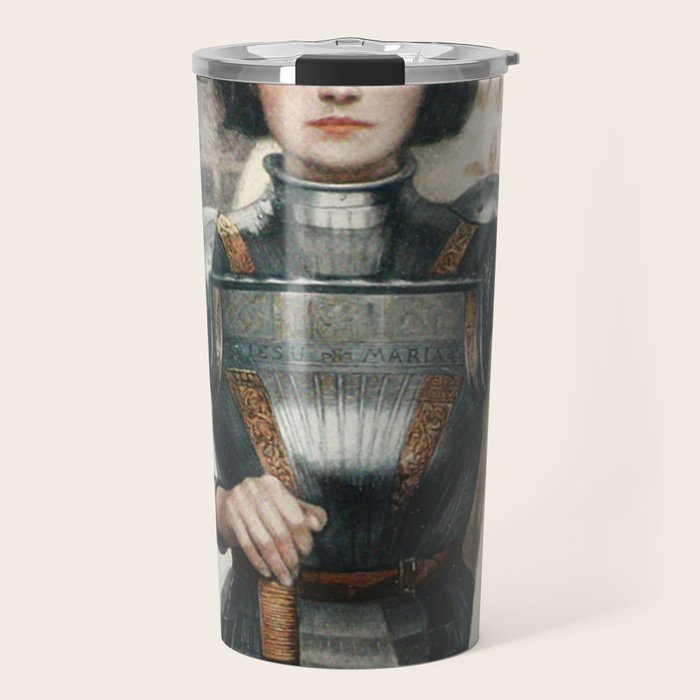 Saint Joan Of Arc Travel Mug Gallery Image 1