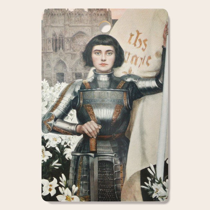 Saint Joan Of Arc Cutting Board Gallery Image 1