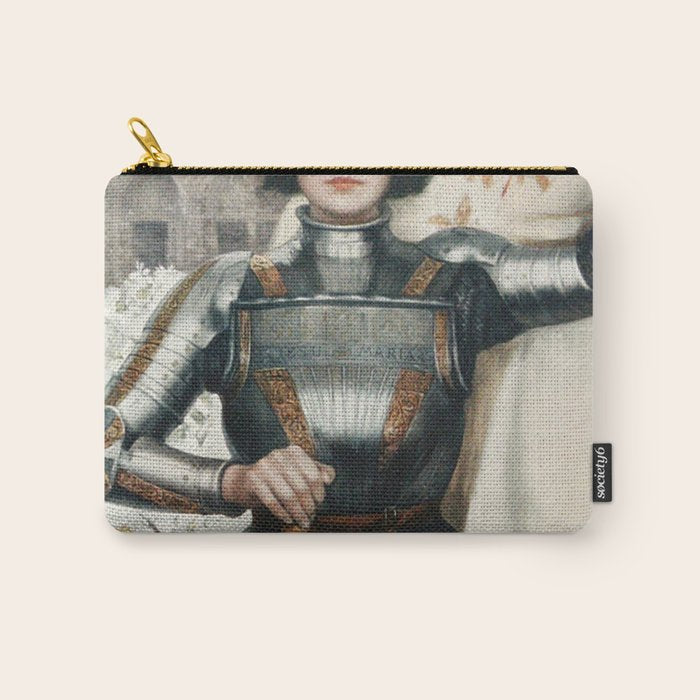 Saint Joan Of Arc Carry All Pouch Gallery Image 1