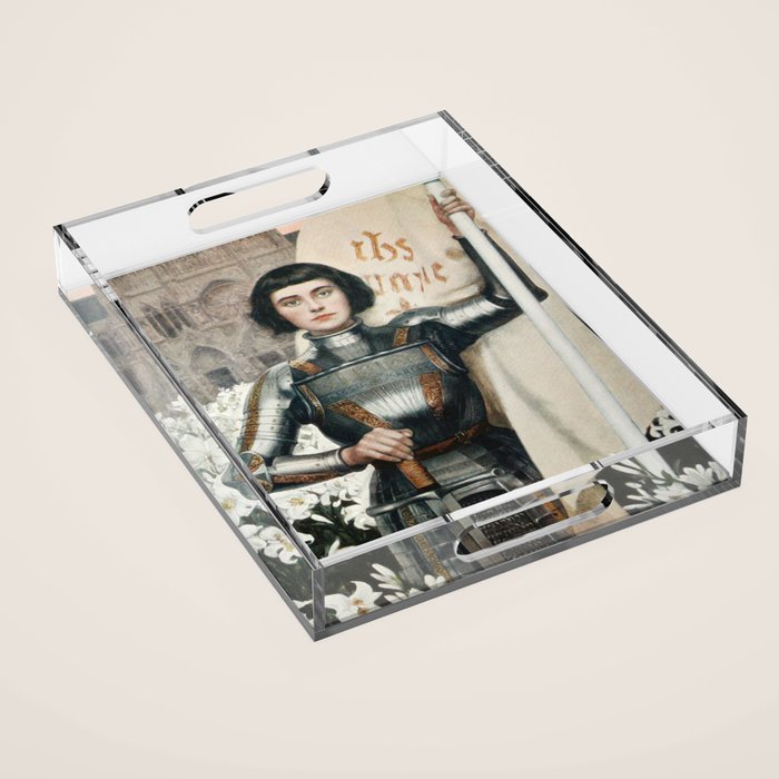 Saint Joan Of Arc Acrylic Tray Gallery Image 1
