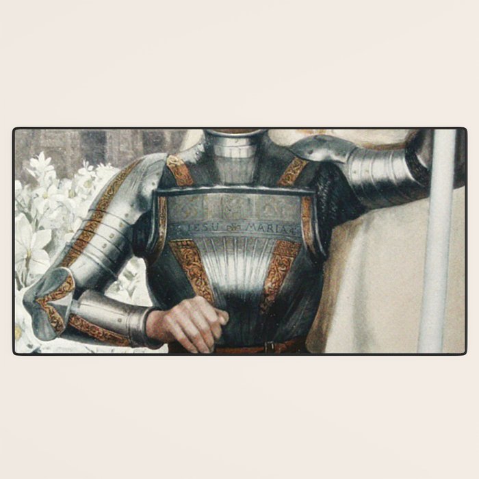 Saint Joan Of Arc Desk Mat Gallery Image 3