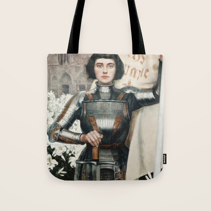 Saint Joan Of Arc Tote Bag Gallery Image 1