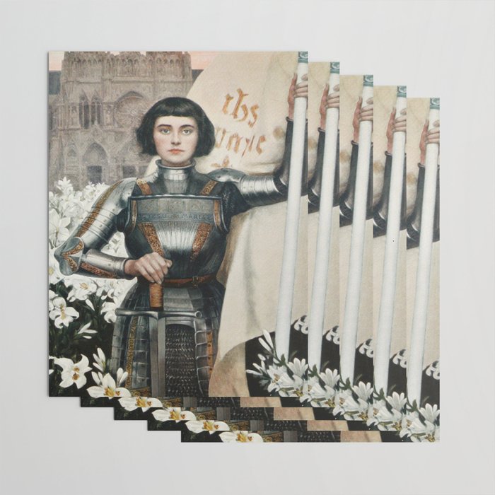 Saint Joan Of Arc Wrapping Paper Gallery Image 3