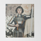 Saint Joan Of Arc Throw Blanket Gallery Image 2