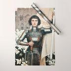 Saint Joan Of Arc Wrapping Paper Gallery Image 1