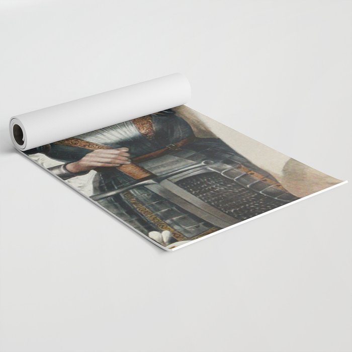 Saint Joan Of Arc Yoga Mat Gallery Image 2