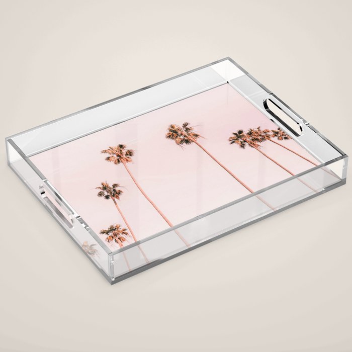 Summer Palms Acrylic Tray Gallery Image 1